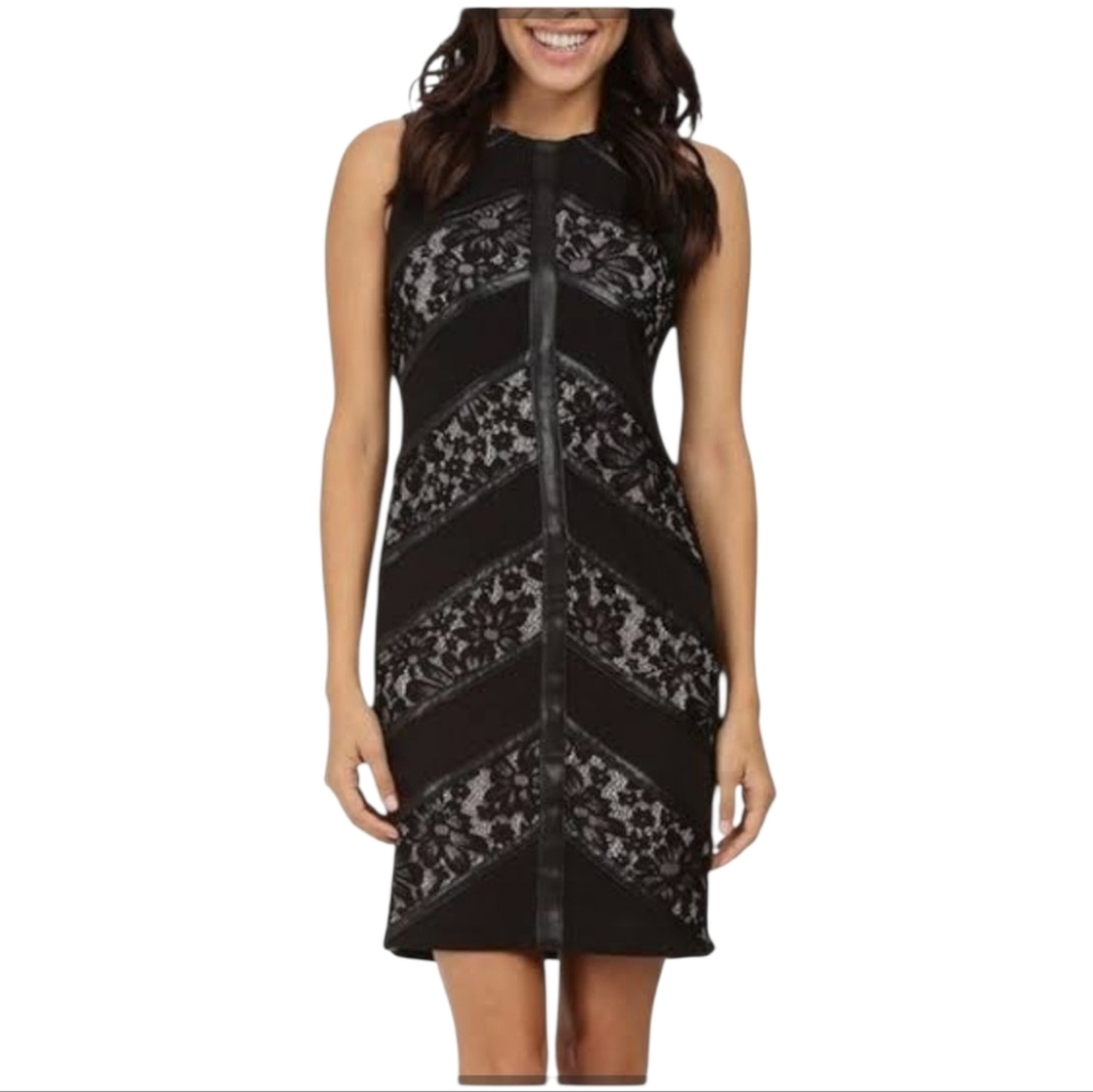 Calvin Klien Mix Media Dress Size 10